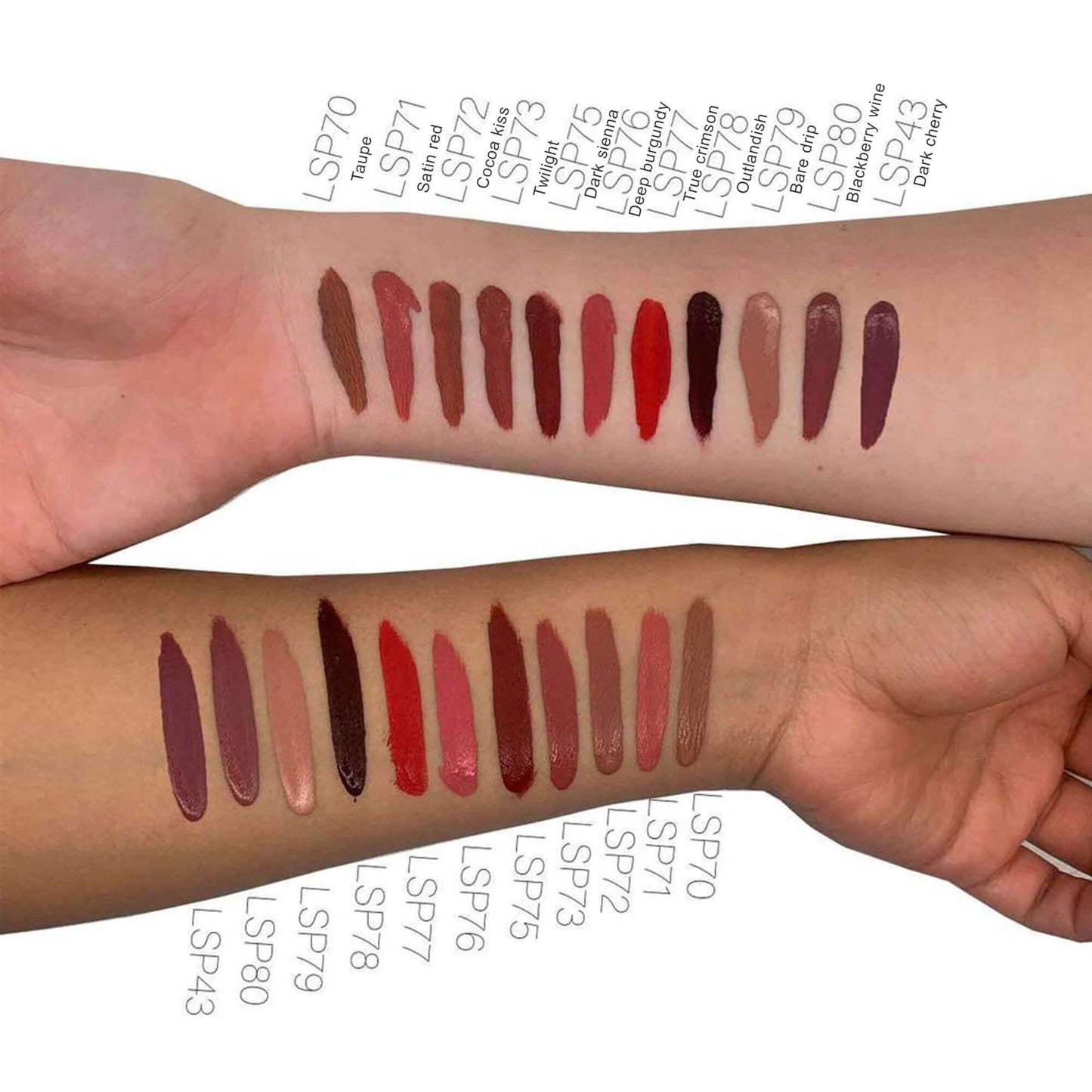 Matte Lip Stain - Dark Sienna - MIXY